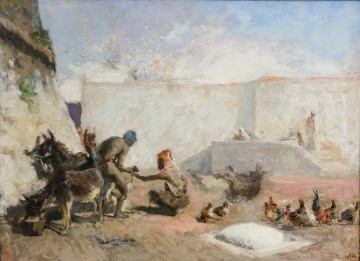 Mariano Fortuny herrador marroquí árabes Pinturas al óleo